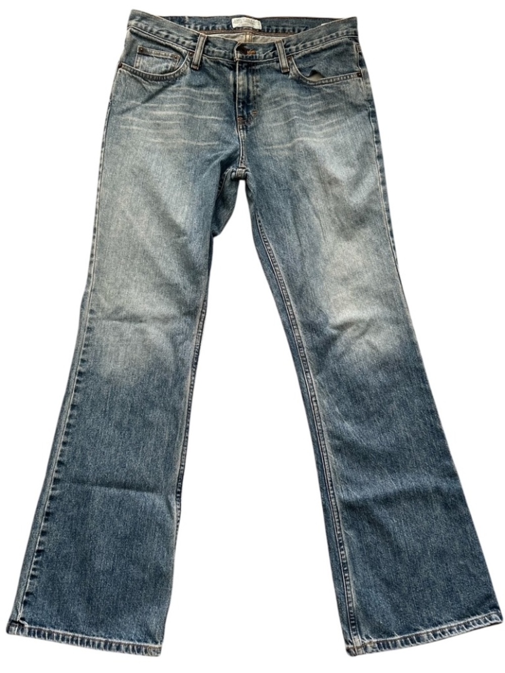 VTG American Eagle Jeans Sz 8 Favorite Fit 32" Inseam Denim Bootcut Flare Y2K